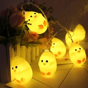 1.5 M 3M Lovely 10 Leds Easter Chicken led string