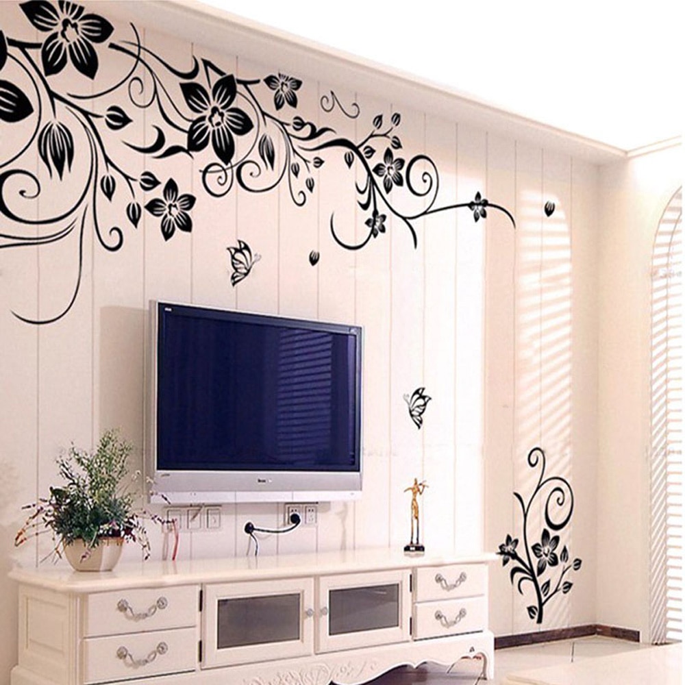 Wall Stickers Fashion Beautiful DIY Removable