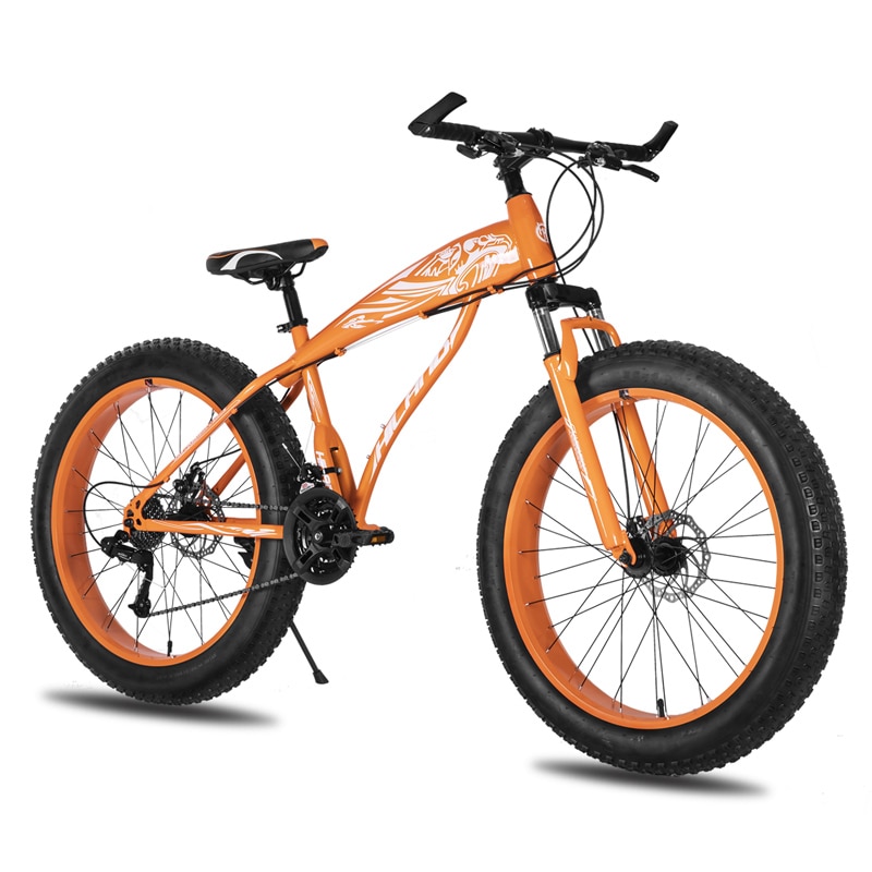 26 inch 7/21/24 speed Snow Bike Bicycle Steel Frame Bicycle with Break and Shifter Winter bike Bicycle for 150-180cm Hight - Image 2