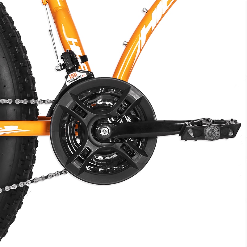 26 inch 7/21/24 speed Snow Bike Bicycle Steel Frame Bicycle with Break and Shifter Winter bike Bicycle for 150-180cm Hight - Image 5