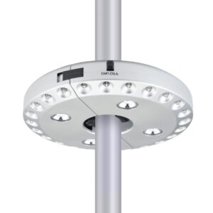 Pole LEDs Patio Umbrella Light Tent Camp