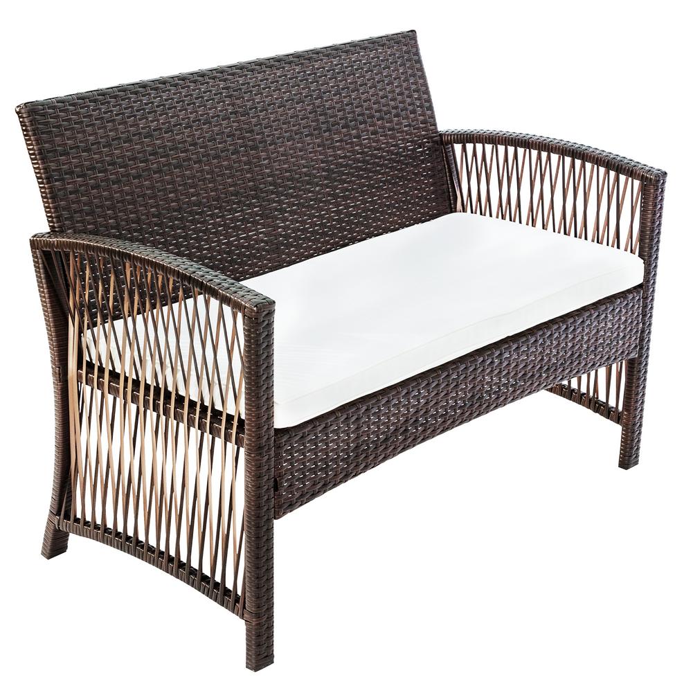 4 IN 1 Outdoor Furniture Rattan Chair Table Terrace - Image 2