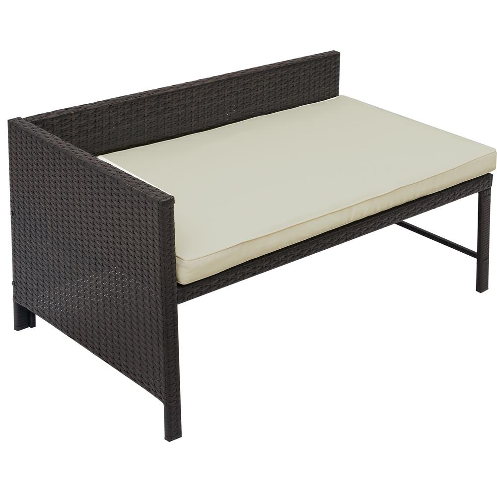 8 IN 1 Garden Rattan Sofa Furniture Set Outdoor - Image 3