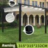 Gazebo Canopy Tent Shades Pavilion Garden