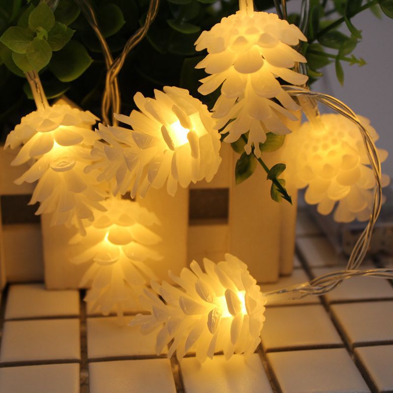 Led Fairy Garland Pine Nuts String Lights AA Battery - Image 2