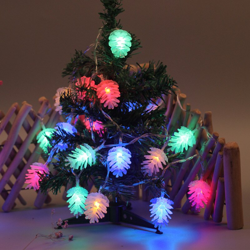 Led Fairy Garland Pine Nuts String Lights AA Battery - Image 4