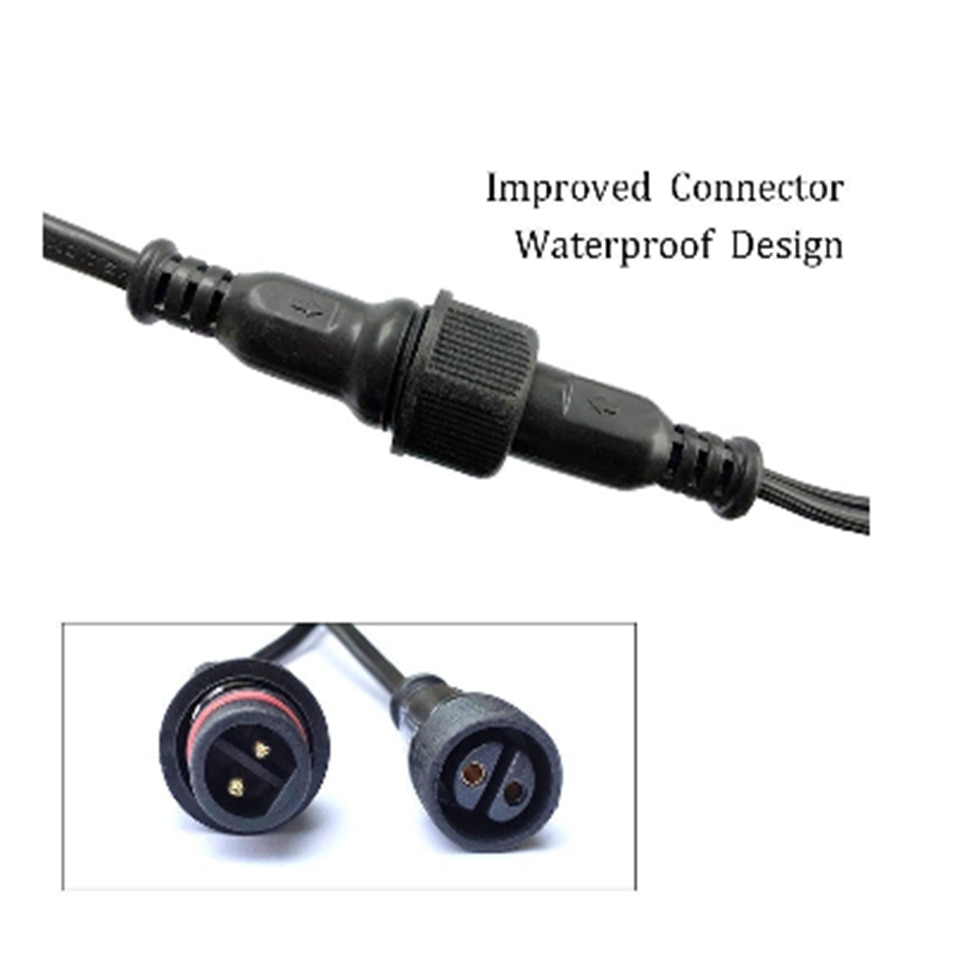 Safety 12V 25Ft G40 Globe String Lights - Image 6