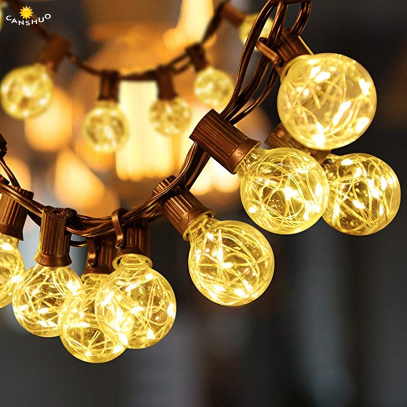 Safety 12V 25Ft G40 Globe String Lights - Image 2