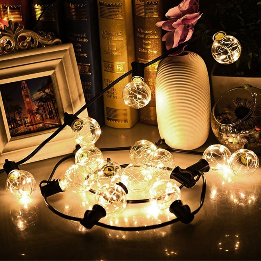 Safety 12V 25Ft G40 Globe String Lights - Image 3