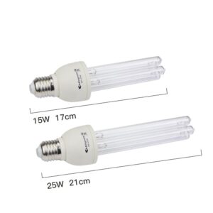 Alternative view of 50W Germicidal Light Bulb UV Ozone Ultraviolet lamp 110V/220V Quartz lamp UVC Sterilizer Home Kill Mite Disinfection Air Clean