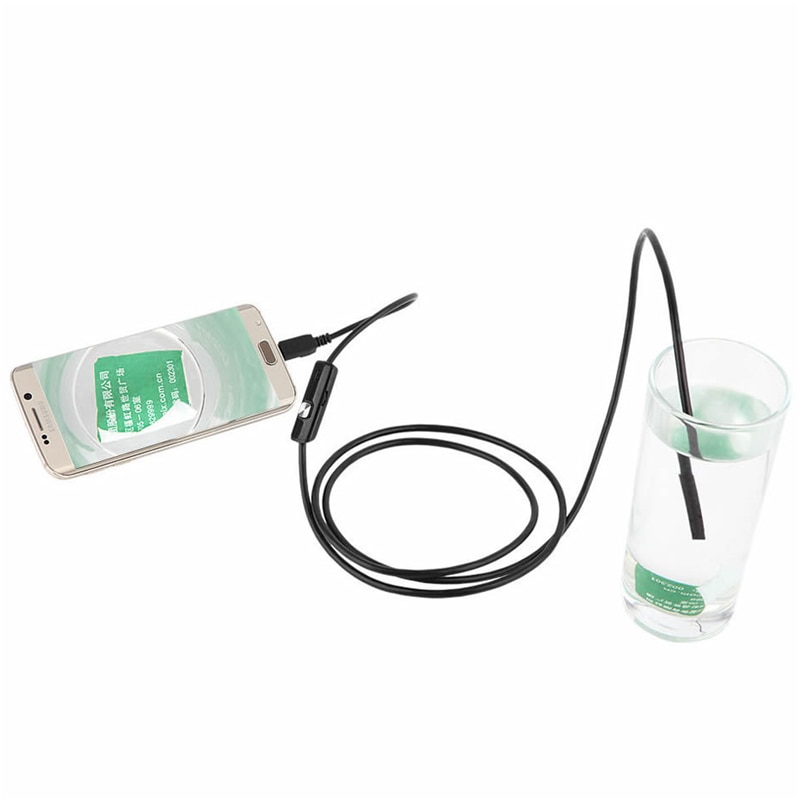7mm Micro USB Mini Endoscope Camera 1m 1.5m 2m Soft Cable IP67 Waterproof Borescope Inspection Camera for Android Smartphone PC - Image 3