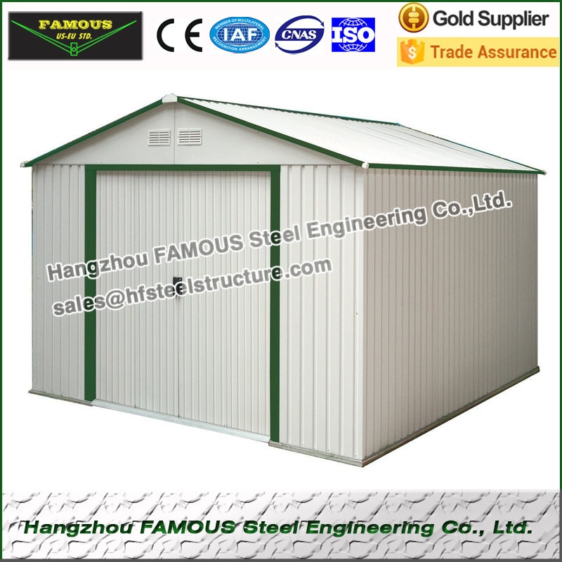 8x10 metal garden shed suitable for most construction site condition - Image 3