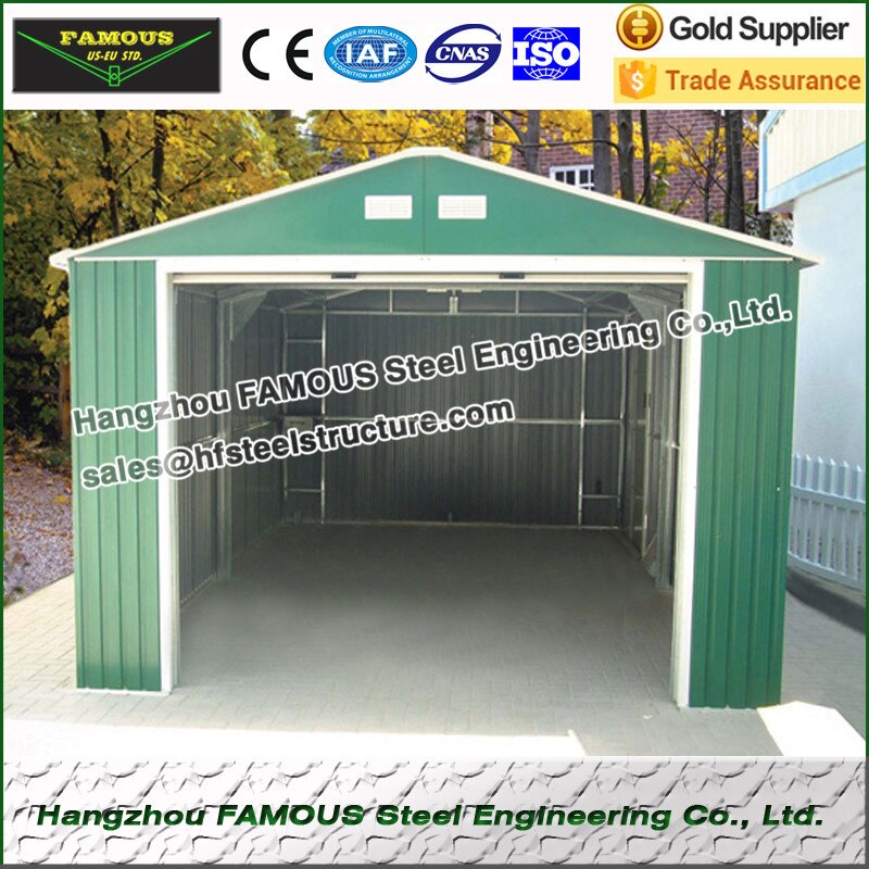8x10 metal garden shed suitable for most construction site condition - Image 4