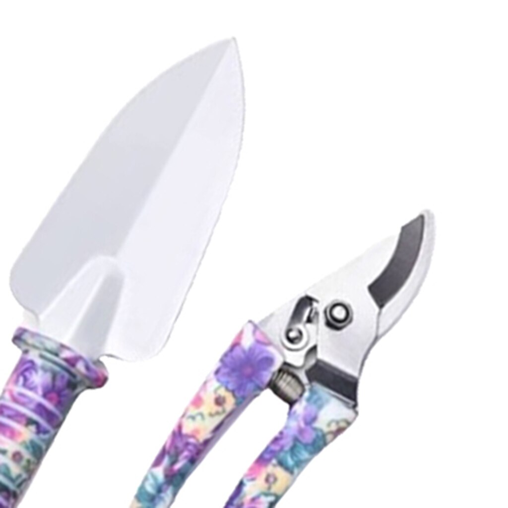 5/10PCS Garden Tools Set w/ Floral Print & Carry Case Gardening Gifts for Women - Image 5