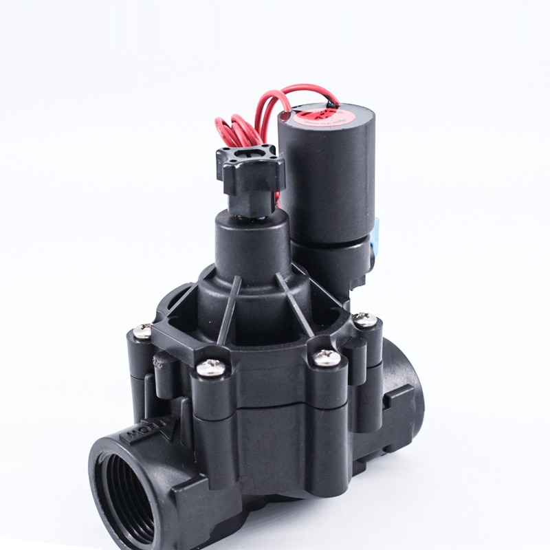 1-1/4" 1-1/2" Normally Closed Solenoid Valve With Flow Adjustment 220V 12V 24V For Farm Garden Landscape Irrigation