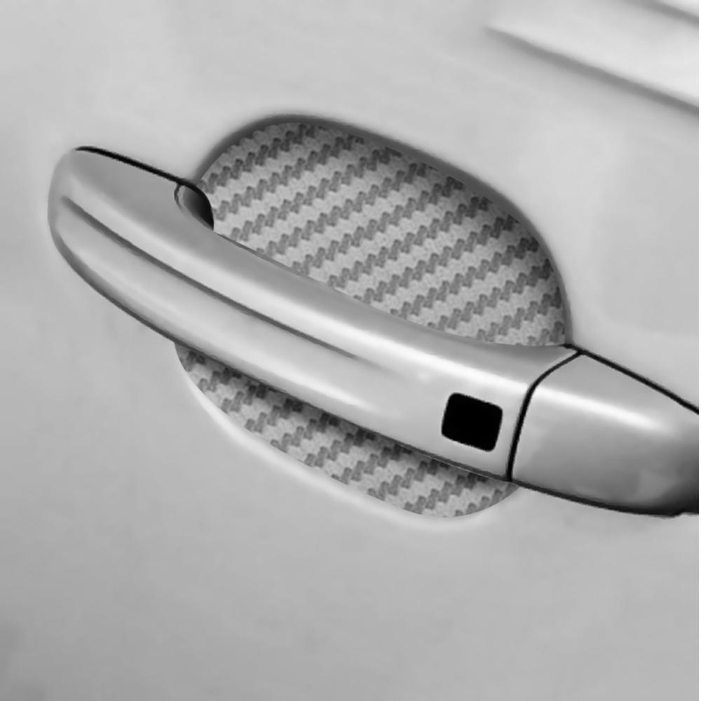 4X 3D Car Door Sticker Carbon Fiber Scratches Resistant Cover Auto Handle Protection Film Exterior Styling Accessories styling - Image 4