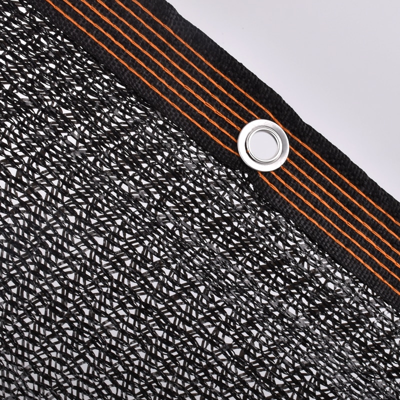 Black 3 Pin Anti-UV HDPE Shading Net Succulent Plant Sunshade Net Outdoor Swimming Pool Cover Sun Shade Net Shading Rate 50~55% - Image 5