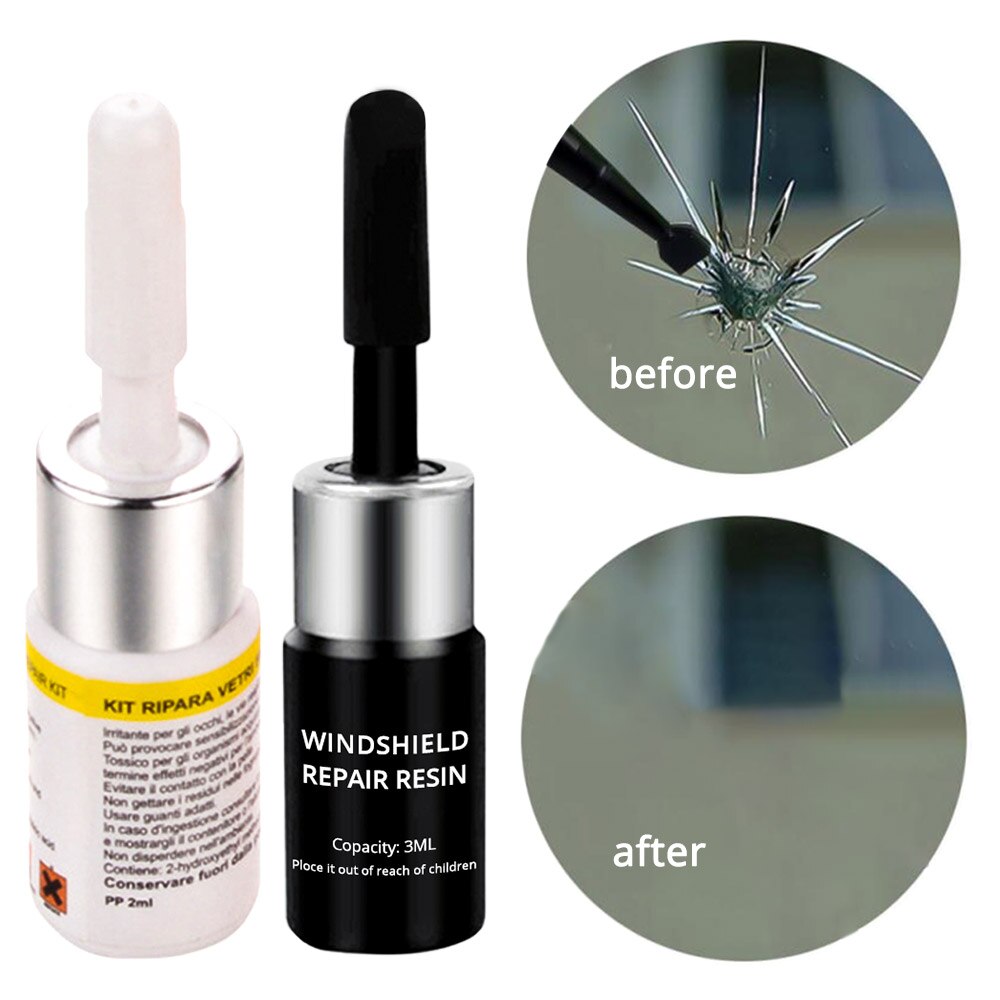 DIY Car Windshield Cracked Repair Tool Window Phone Screen Kit Curing Glue Auto Glass Scratch Restore Set New Multipurpose - Image 3